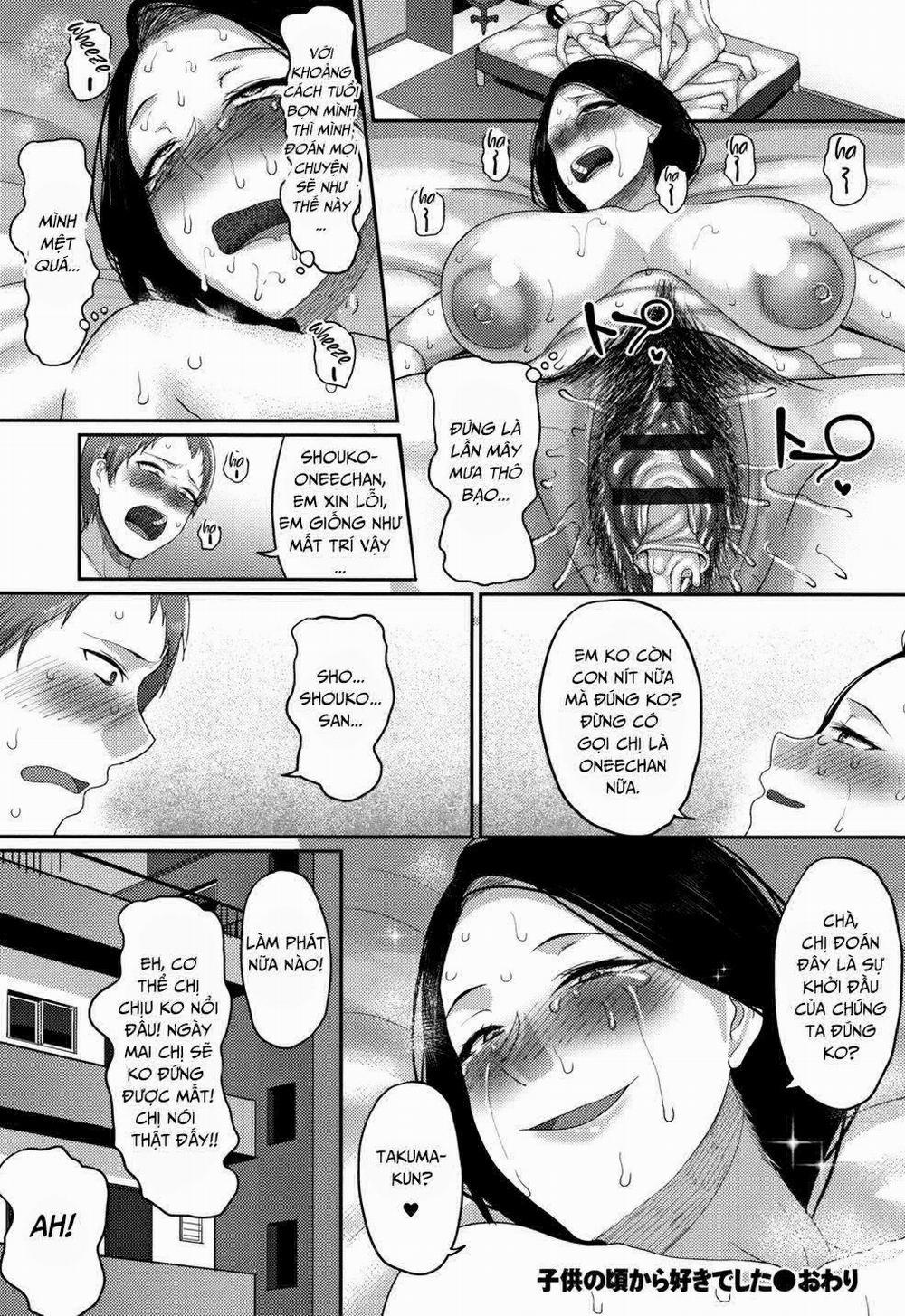 Kodomo no Koro Suki Deshita Oneshot trang 23