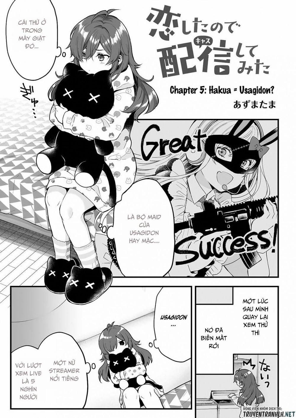 Koi Shita No De, Haishin Shite Mita 5 trang 2