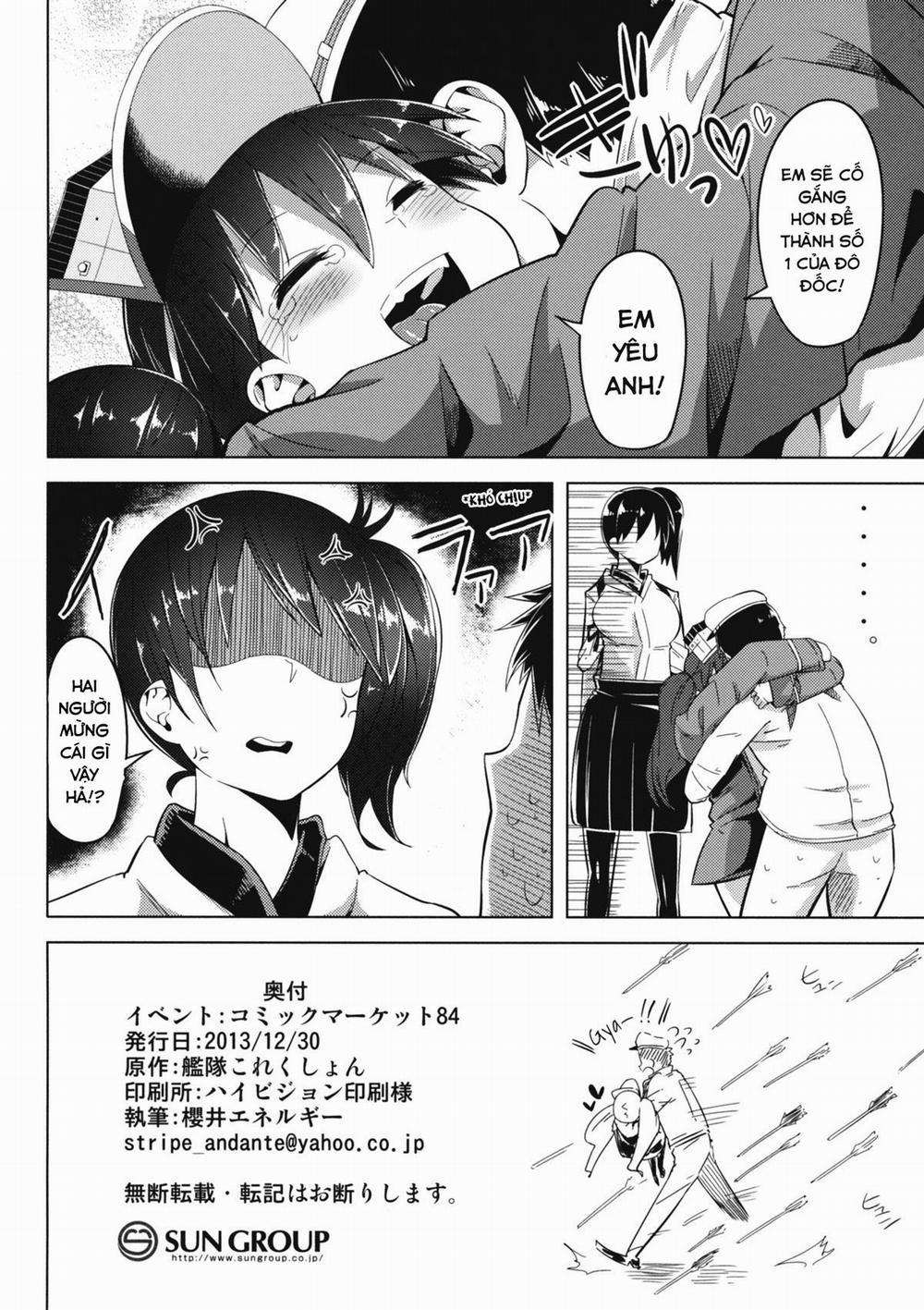 Koi Suru Otome No Miryoku Wa Mune Dake Janai! (Kantai Collection) Chương Oneshot Trang 22