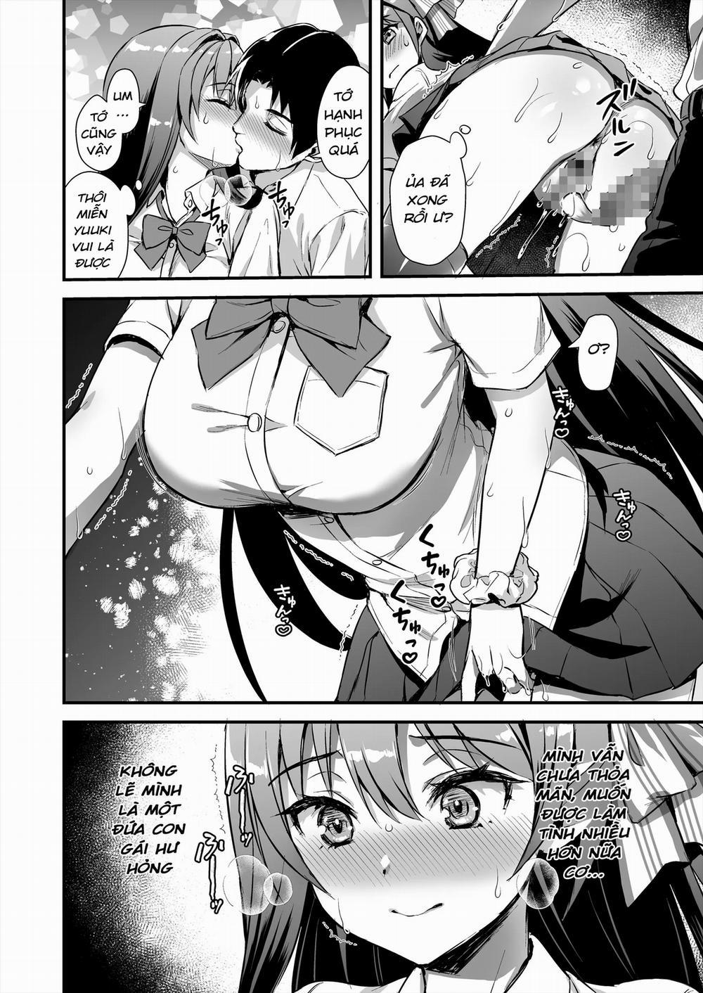 Koibito to soto de H shitara shinsetsuna yankī ni NTR sa reta hanashi Chương Oneshot Trang 12