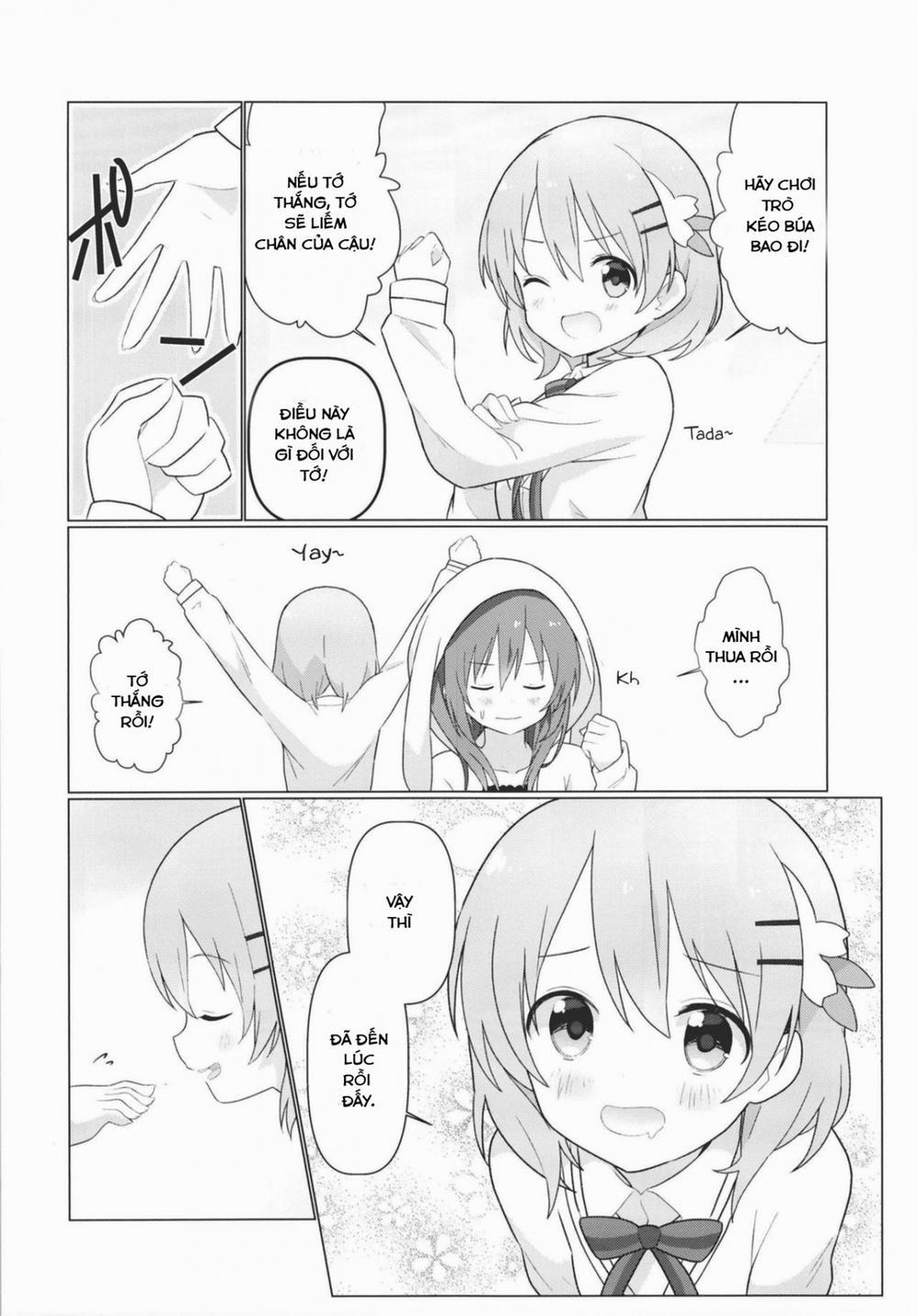 KokoRize de Yuri ni Mezameru Hon (Gochuumon wa Usagi desu ka?) Chương Oneshot Trang 8