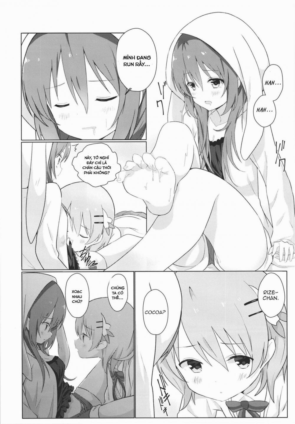 KokoRize de Yuri ni Mezameru Hon (Gochuumon wa Usagi desu ka?) Chương Oneshot Trang 10