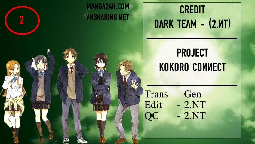 Kokoro Connect Chương 2 Trang 1