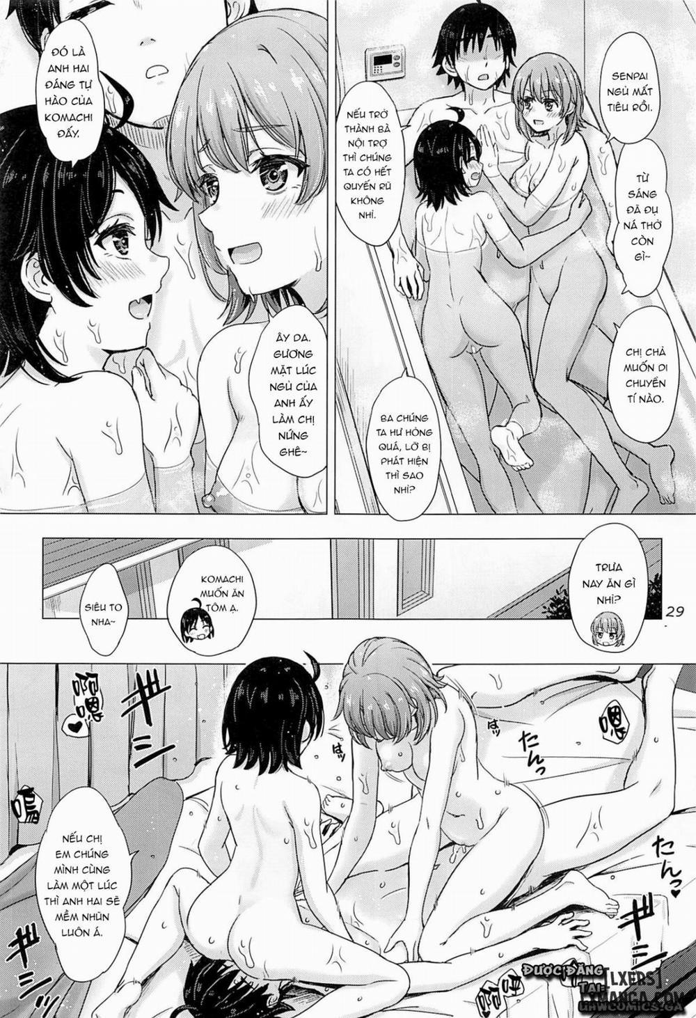 Komachi & Iroha Always Have Sex With Hachiman Chương Oneshot Trang 31