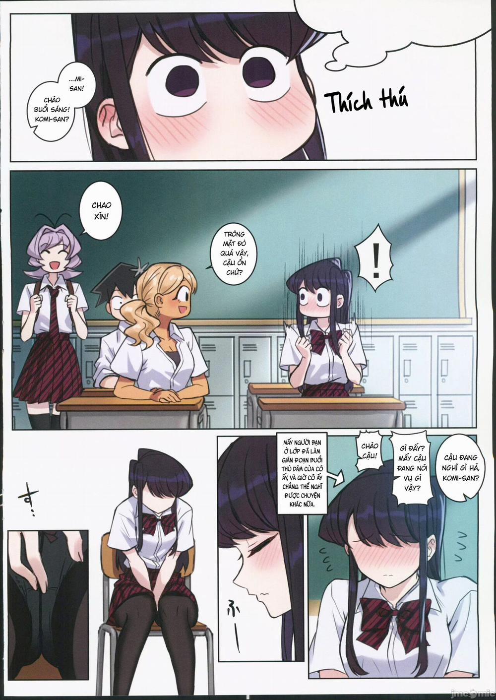 Komi-san wa, H Mousoushou desu Vol 2 Chương Oneshot vol 2 0 Trang 12