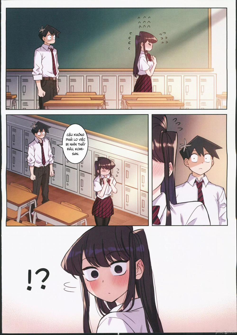 Komi-san wa, H Mousoushou desu Vol 2 Chương Oneshot vol 2 0 Trang 16