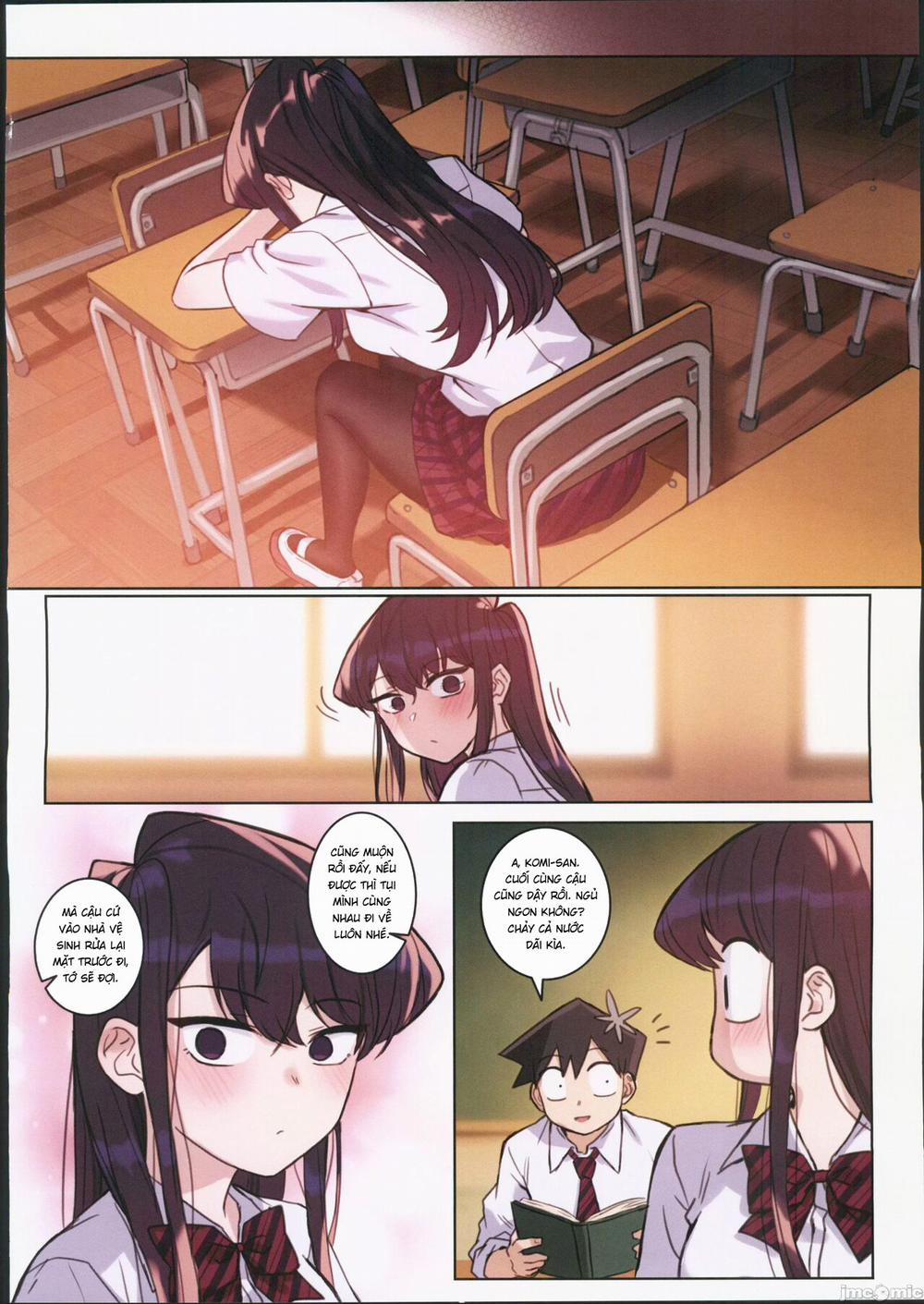 Komi-san wa, H Mousoushou desu Vol 2 Chương Oneshot vol 2 0 Trang 28