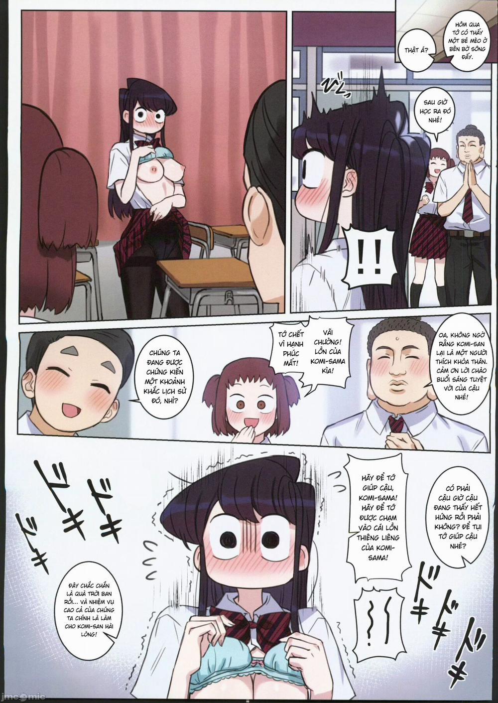 Komi-san wa, H Mousoushou desu Vol 2 Chương Oneshot vol 2 0 Trang 9