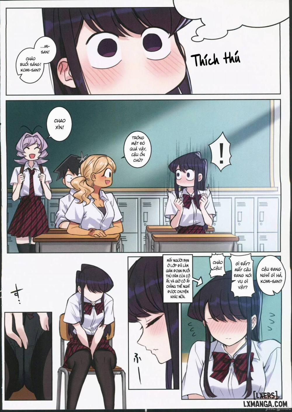 Komi-san wa, H Mousoushou desu Vol 2 Chương Oneshot Trang 12