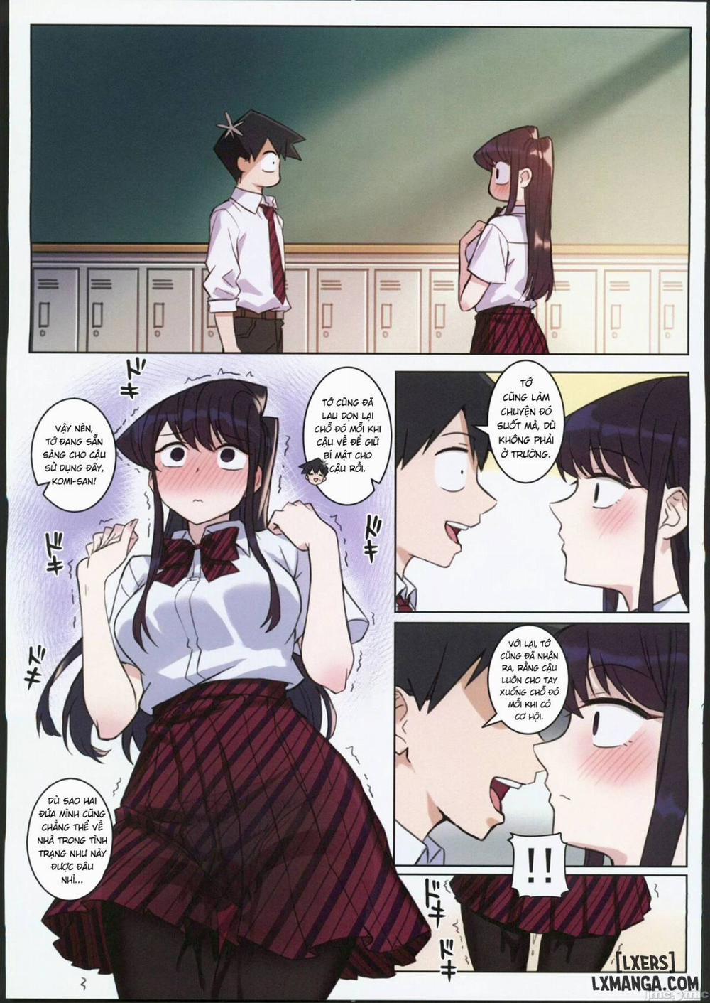 Komi-san wa, H Mousoushou desu Vol 2 Chương Oneshot Trang 17