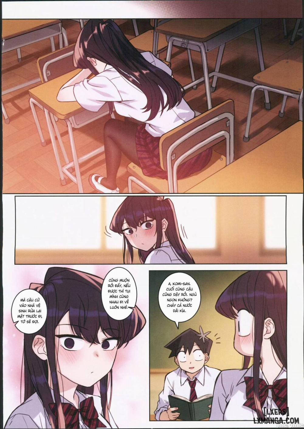 Komi-san wa, H Mousoushou desu Vol 2 Chương Oneshot Trang 28