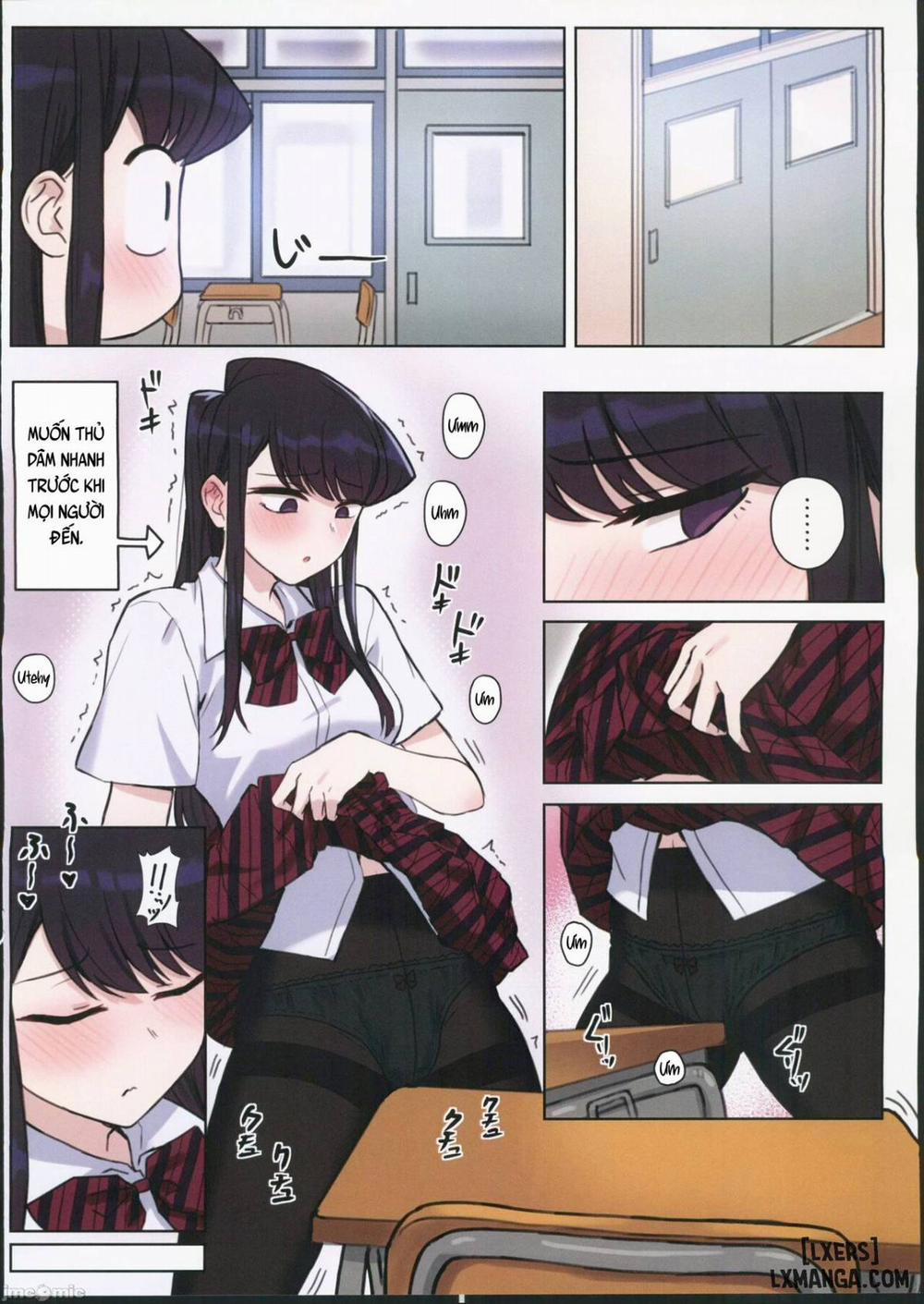 Komi-san wa, H Mousoushou desu Vol 2 Chương Oneshot Trang 8