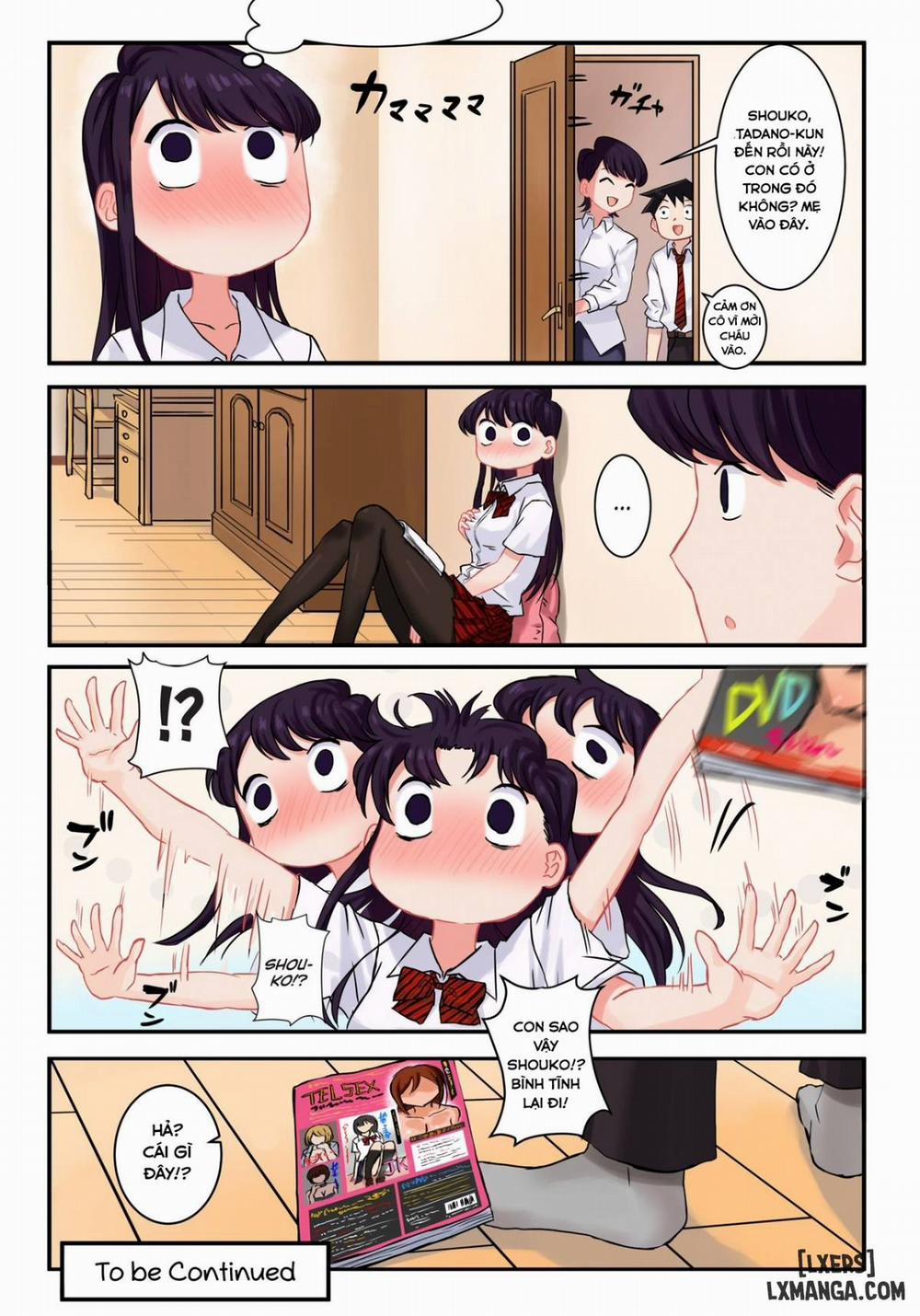 Komi-san wa, H Mousoushou desu Oneshot trang 19