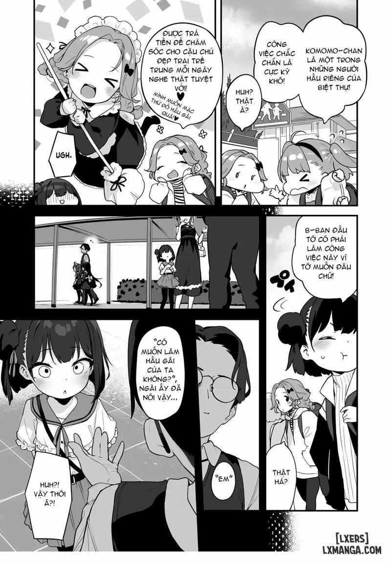 Komomo Là Hầu Gái Loli Kiêm Bồn Chứa Tinh Cho Riêng Chủ Nhân Của Mình 1 trang 7