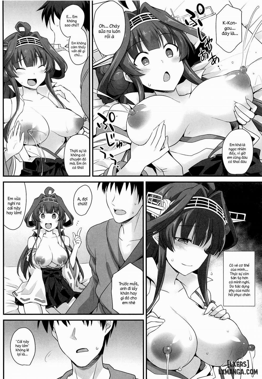 Kongou-chan to Love Love Shinkon Play Oneshot trang 12