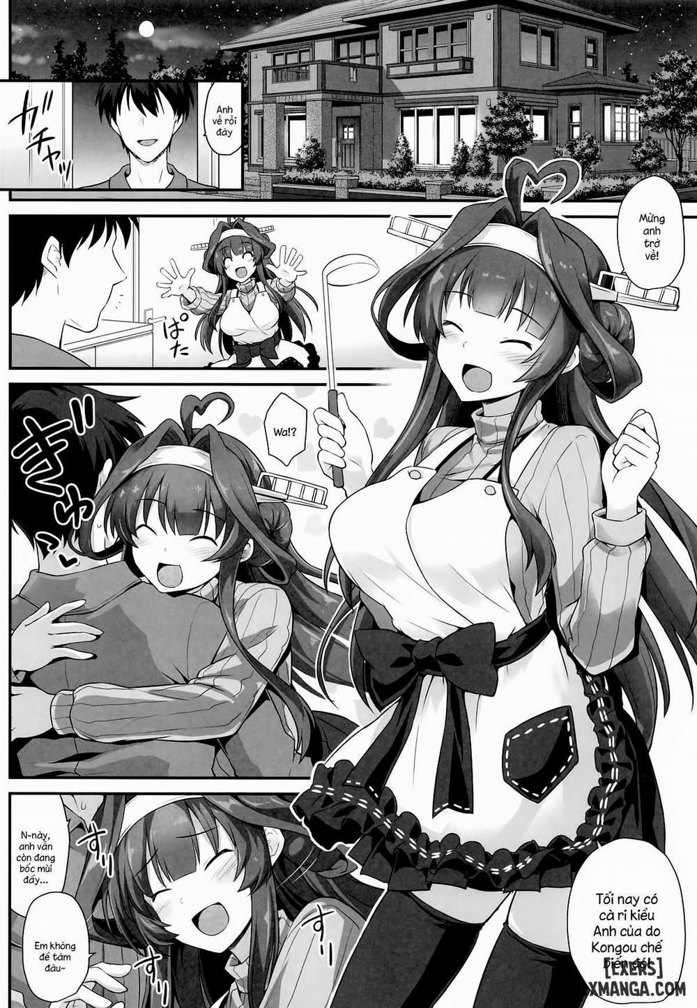 Kongou-chan to Love Love Shinkon Play Oneshot trang 2