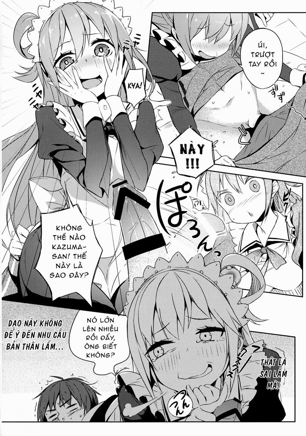 Kono Da-Maid To Mitsudan O! (Kono Subarashii Sekai Ni Syukufuku O!) Chương Oneshot Trang 12