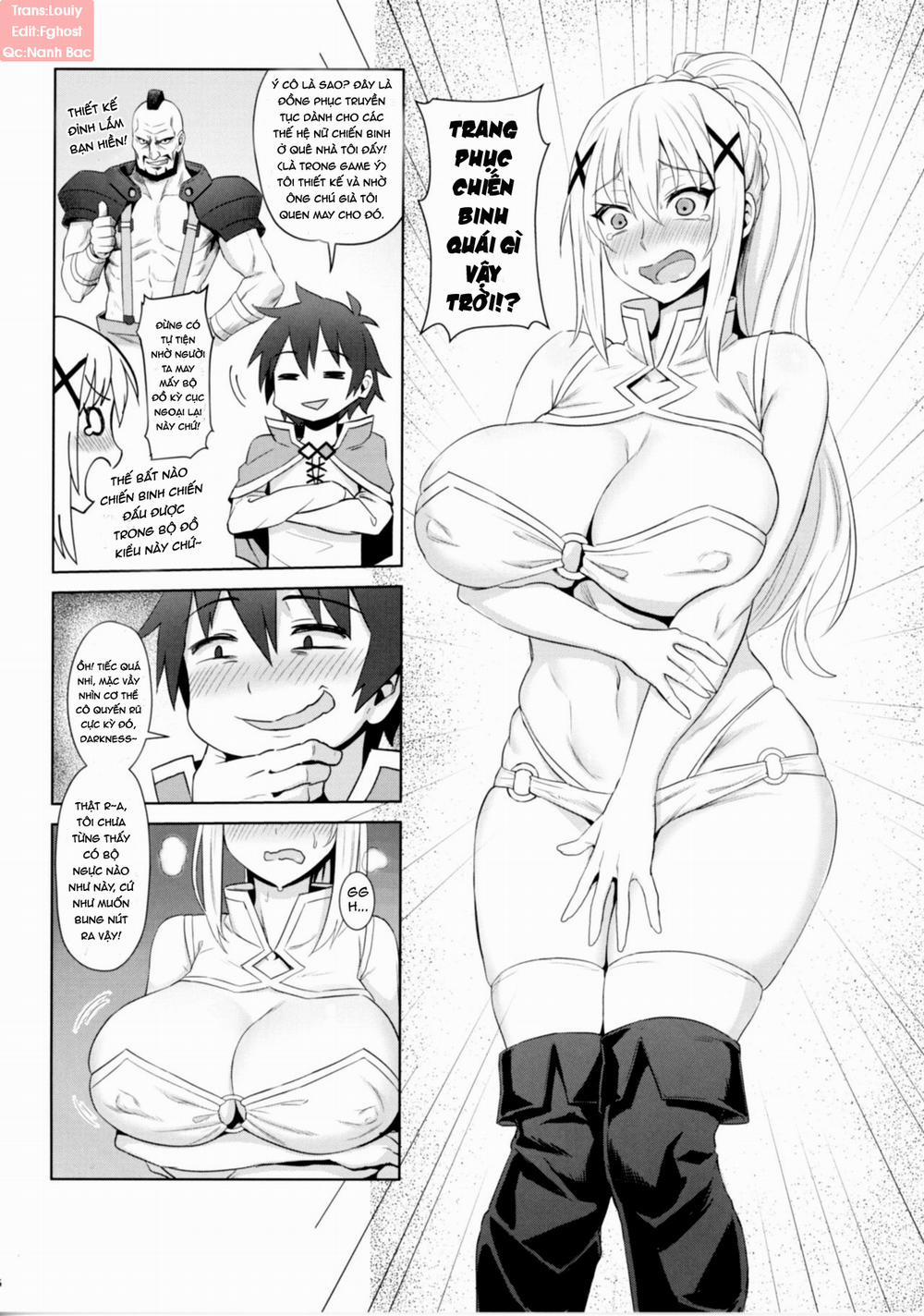 Kono Daraku Shita Onna Kishi Ni Syukufuku o! (KonoSuba) Chương Oneshot Trang 8