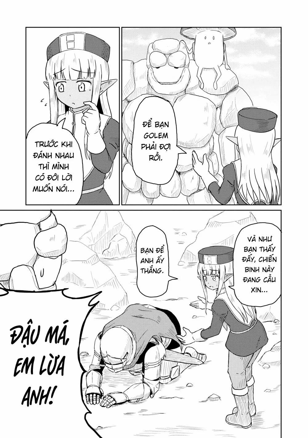 Kono Healer Mendokusai 0 Golem trang 10