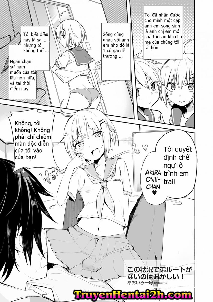 Kono Joukyou De Otouto Route Ga Nai No Wa Okashii! Chương Oneshot Trap Trang 2