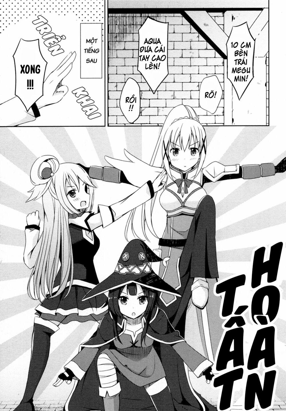 Konosuba : Tuyển Tập Megumin 0 Hướng dẫn cho tư thế(?) Tuyệt vời này! trang 4