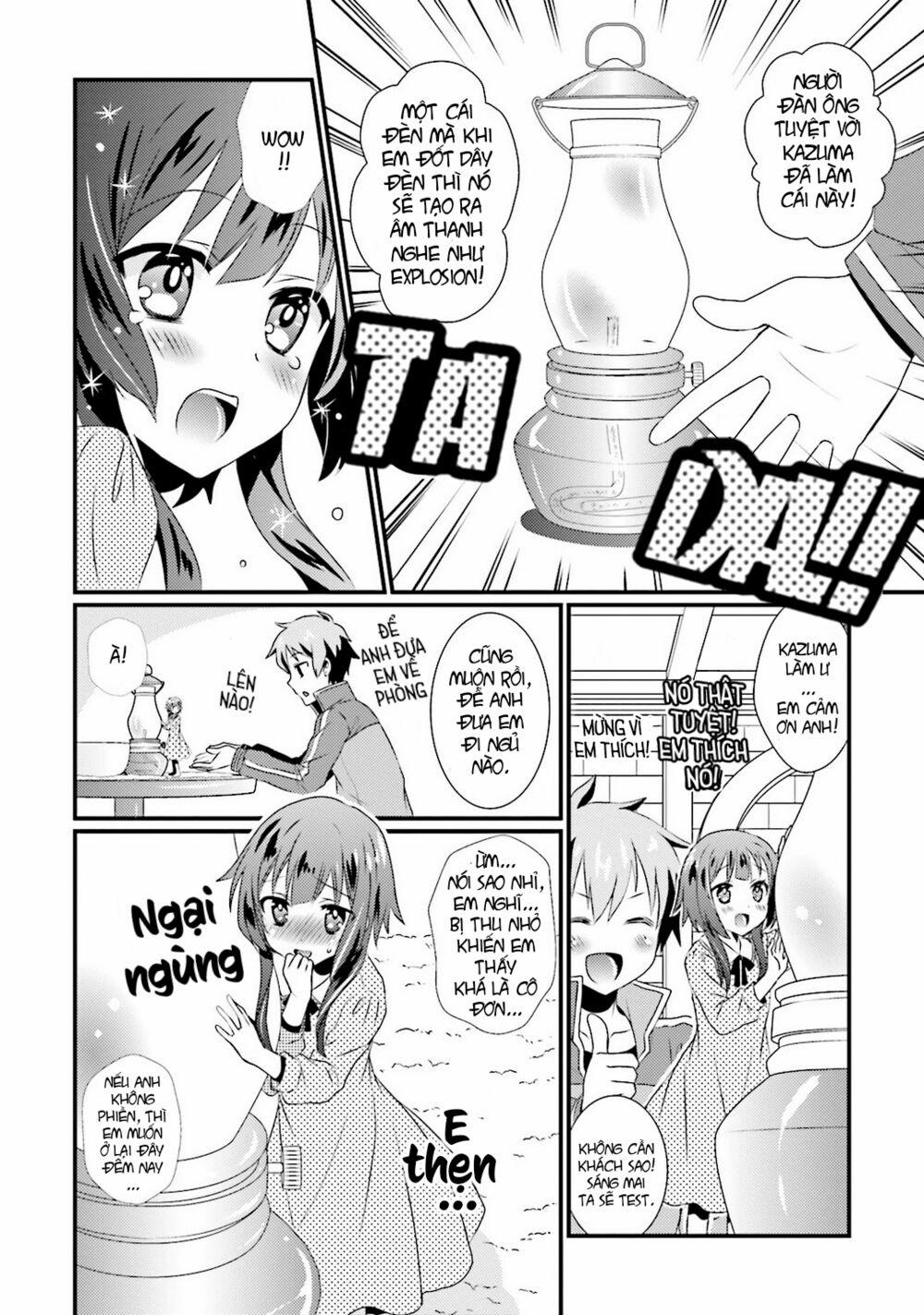 Konosuba : Tuyển Tập Megumin 0 Ngày thường của Megumin bé nhỏ trang 4