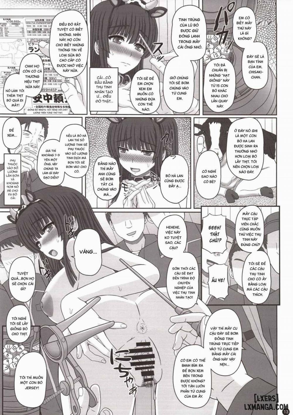 Kou Hai Reijou -Ushi ni Tanetsuke Koubi Sareru Ojousama Chương Oneshot Trang 12