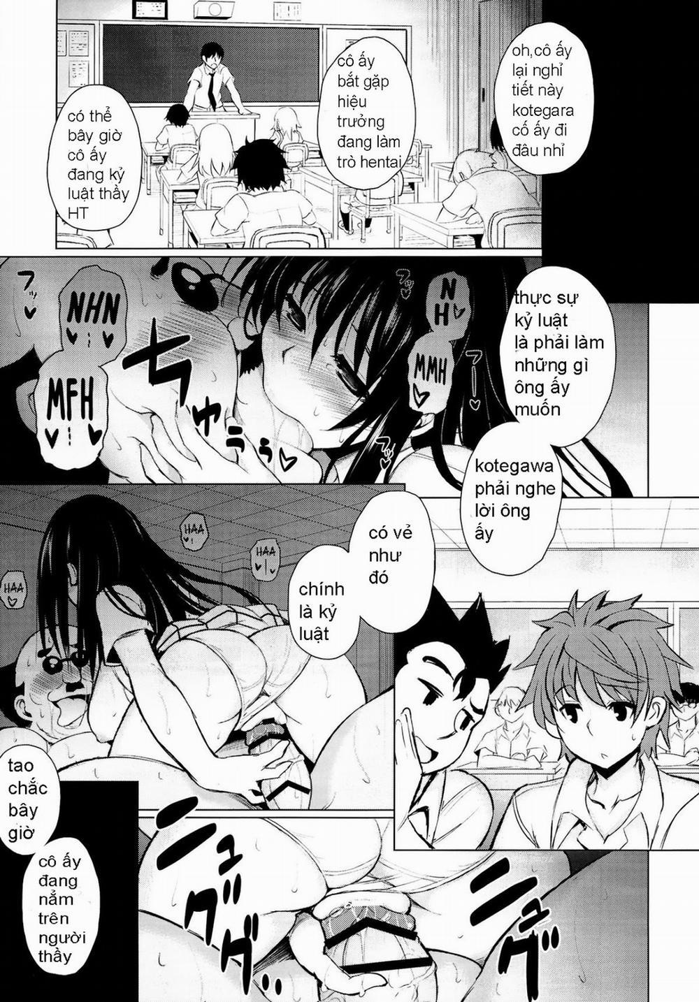 Kouchou No Harenchi Wo Tomeru Tame Ni Harenchi Suru Kotegawa-San (To Love-Ru) Chương Oneshot Trang 12