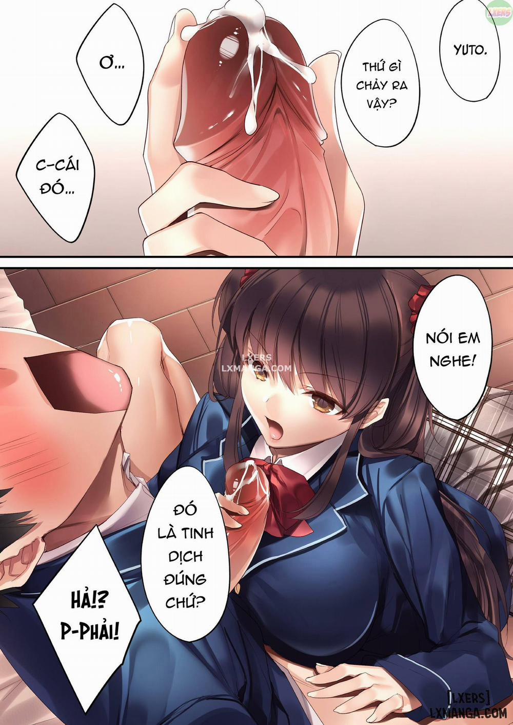 Kouhai JK ga Gimai ni!? Namaiki na Imouto ni Iroiro Wakarasete Mita Oneshot trang 18