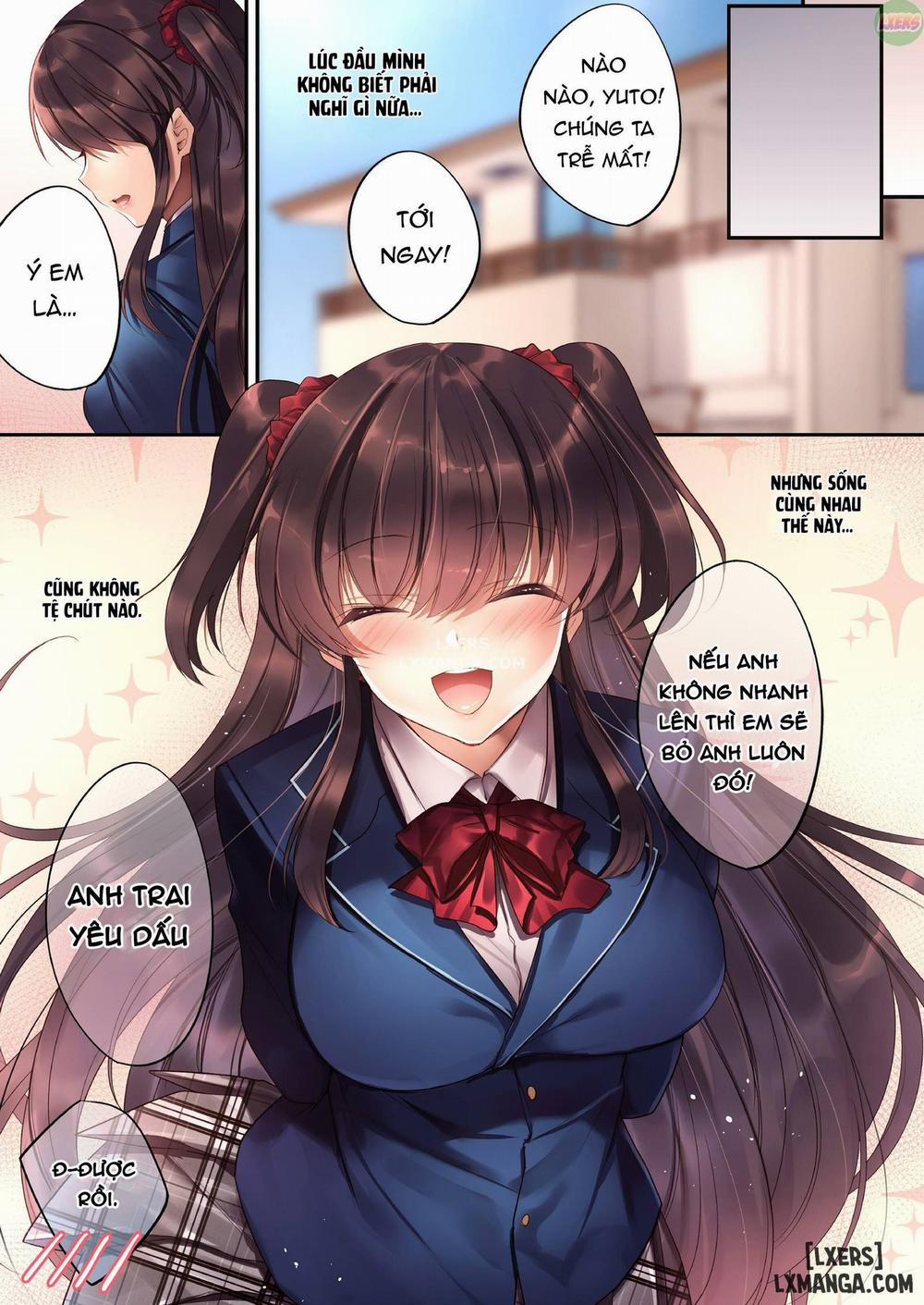 Kouhai JK ga Gimai ni!? Namaiki na Imouto ni Iroiro Wakarasete Mita Oneshot trang 46