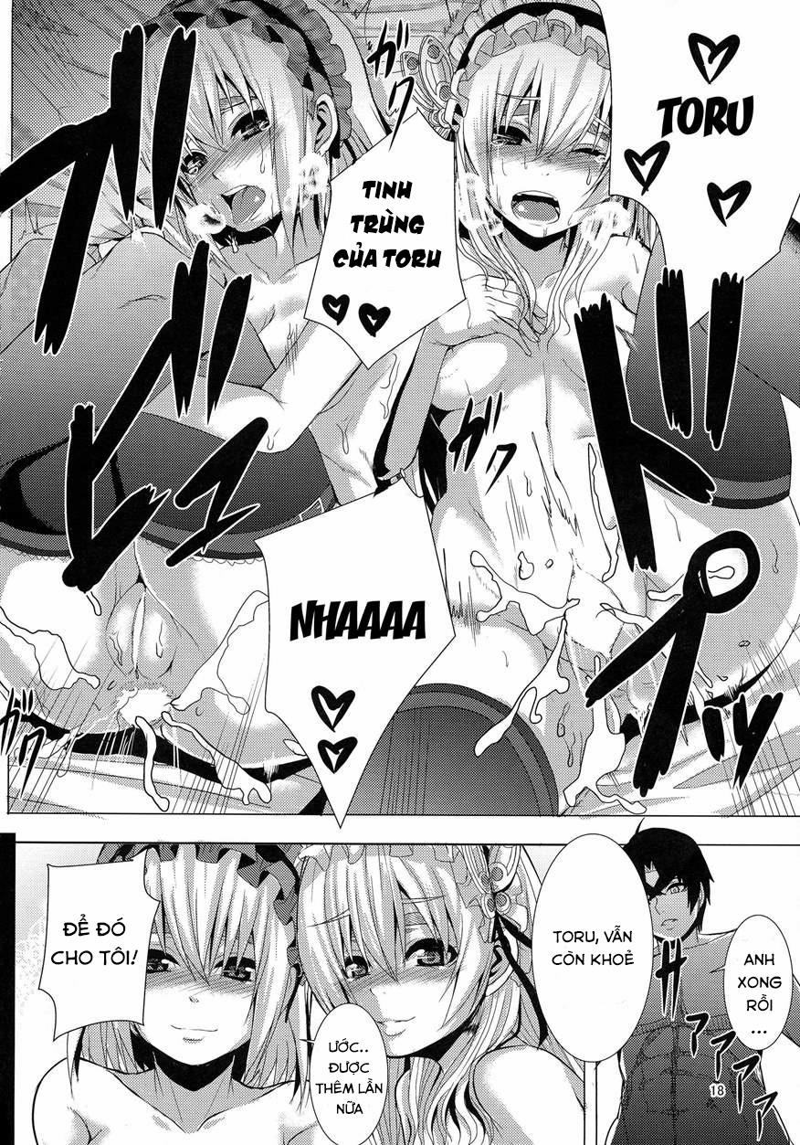 Kouhaku Kimidori X Tooru (Hitsugi no Chaika) Chương Oneshot Trang 18