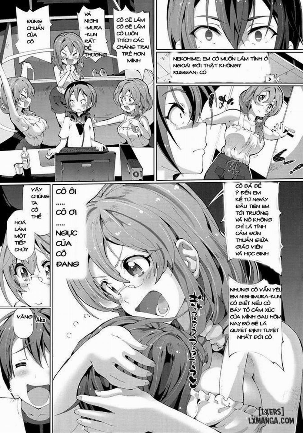 Koukou Kyoushi no Ai wa KiraKira Oneshot trang 13