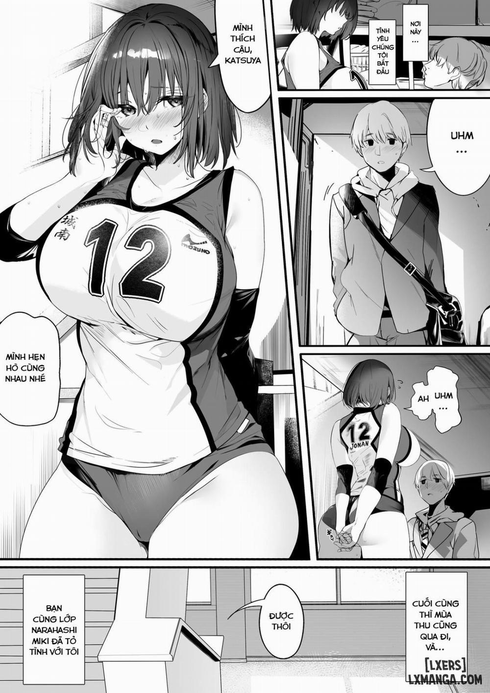 Koushinchou Volley-bu no Seisokei Kanojo ga Senpai no Mono ni Natte Shimau Ichibushijuu Chương Oneshot Trang 2