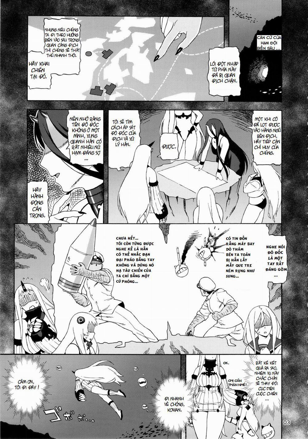 Kouwan-chan no Spy Daisakusen (Kantai Collection, -KanColle-) Chương Oneshot Trang 3