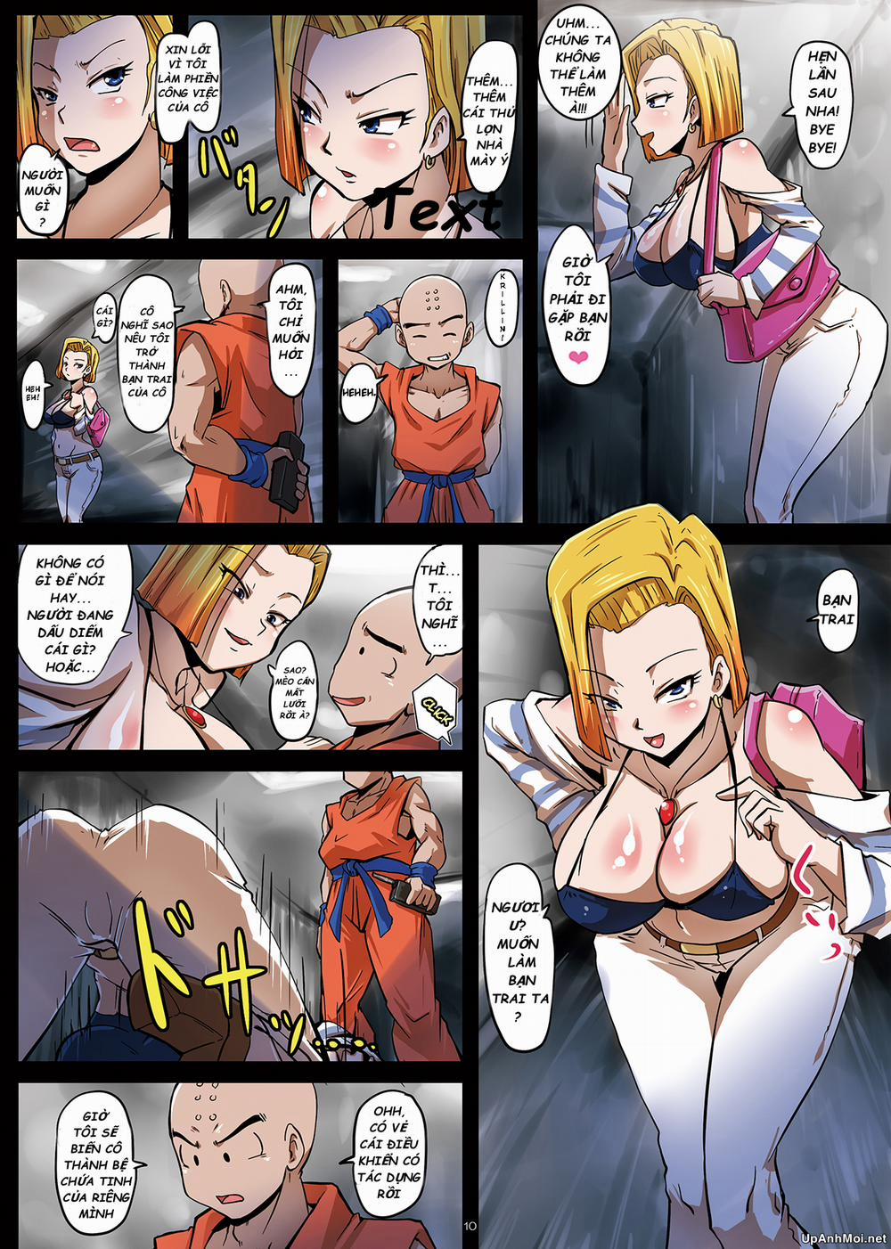 Krillin và Android 18, chuyện chưa kể (Dragon Ball Z) Chương Oneshot Trang 12