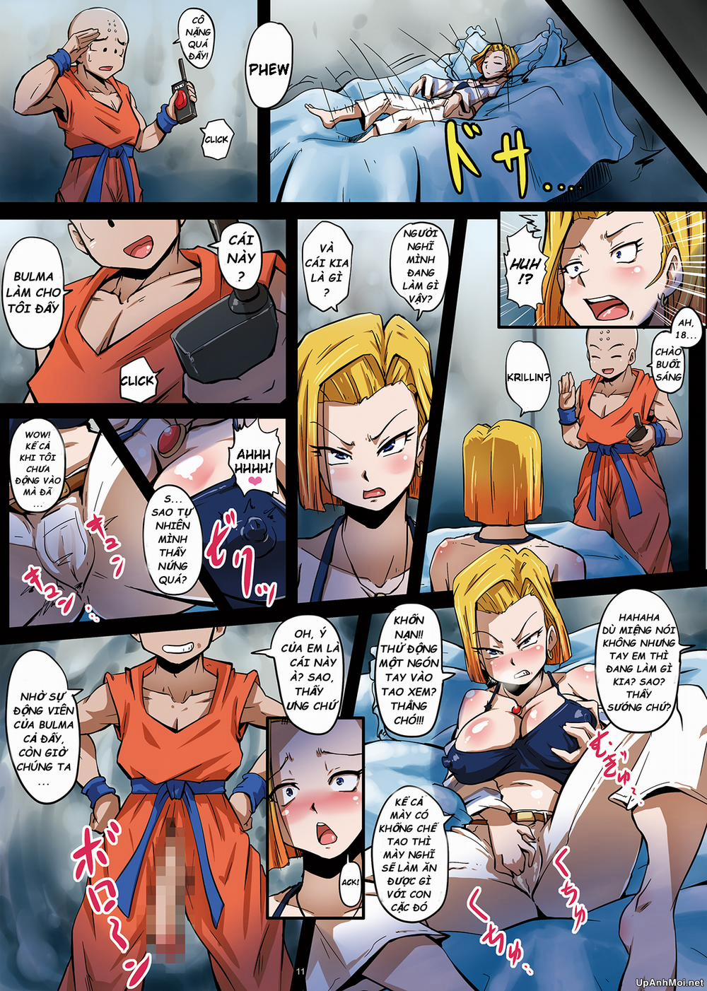 Krillin và Android 18, chuyện chưa kể (Dragon Ball Z) Chương Oneshot Trang 13