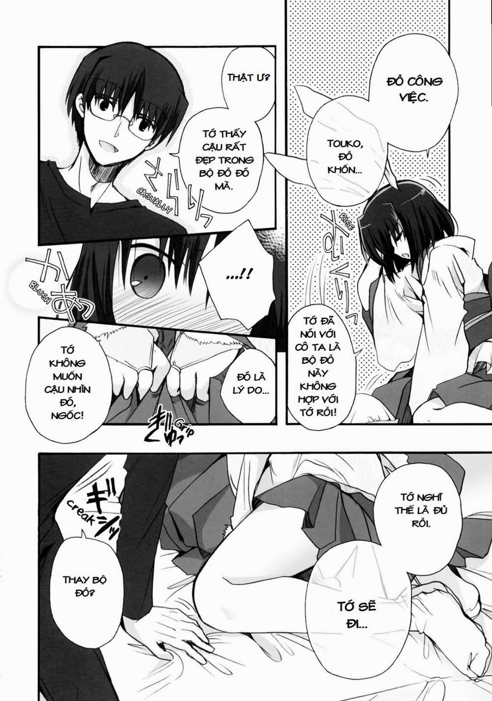 Kubi-kiri Bunny Ryougi Shiki-chan no Ecchi na Hon. (Kara no Kyoukai) Chương Oneshot Trang 6