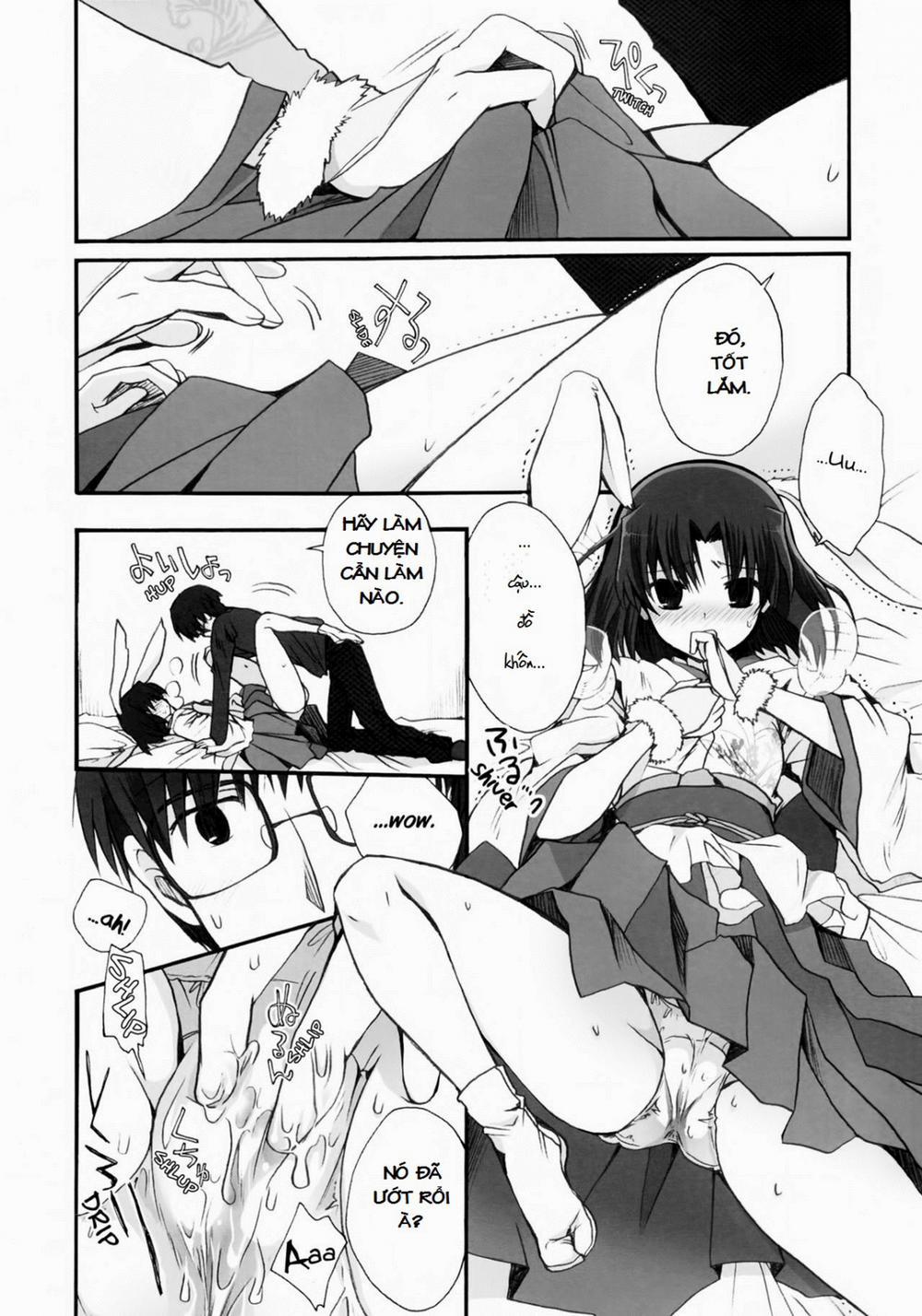 Kubi-kiri Bunny Ryougi Shiki-chan no Ecchi na Hon. (Kara no Kyoukai) Chương Oneshot Trang 10