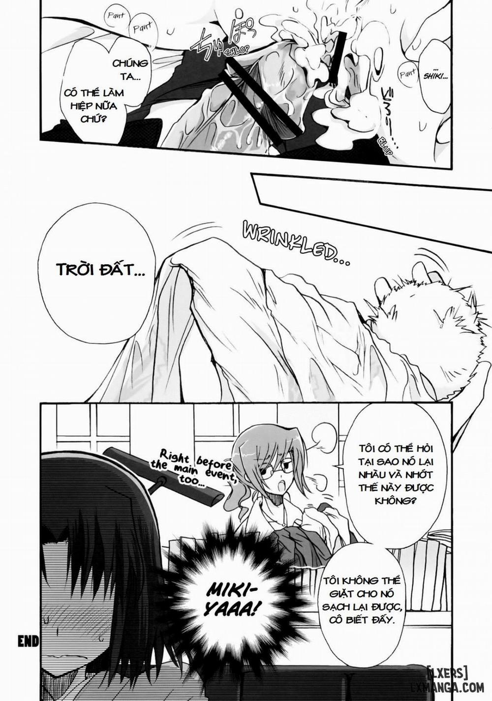 Kubi-kiri Bunny Ryougi Shiki-chan no Ecchi na Hon Oneshot trang 17