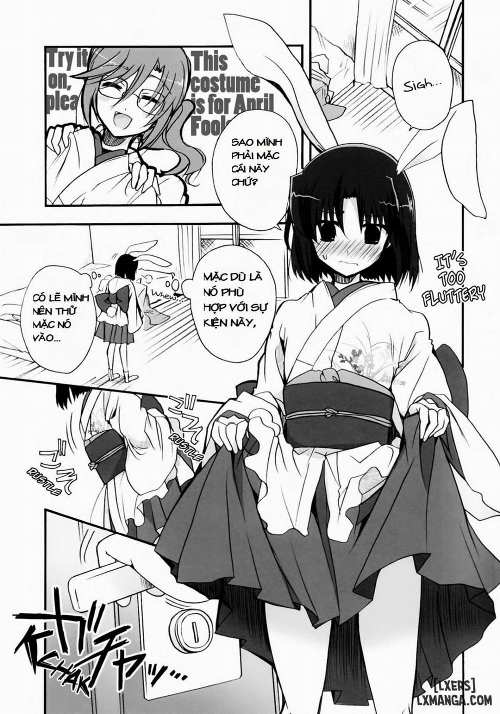 Kubi-kiri Bunny Ryougi Shiki-chan no Ecchi na Hon Oneshot trang 2