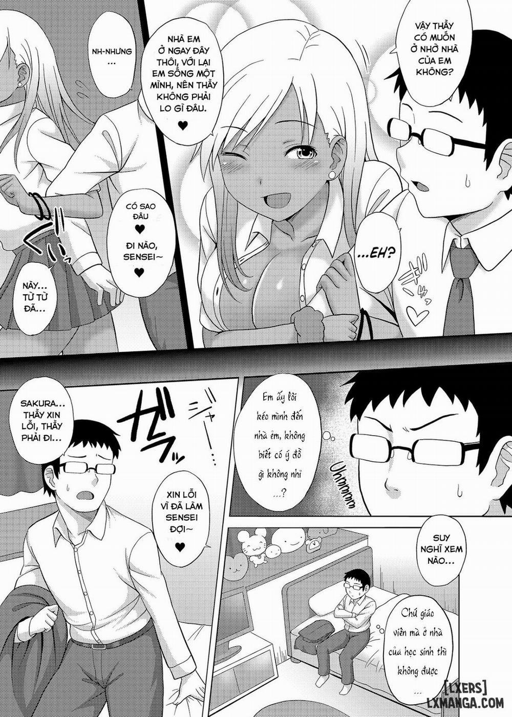 Kurojouten Kuro Gal JK to Dousei Oneshot trang 5