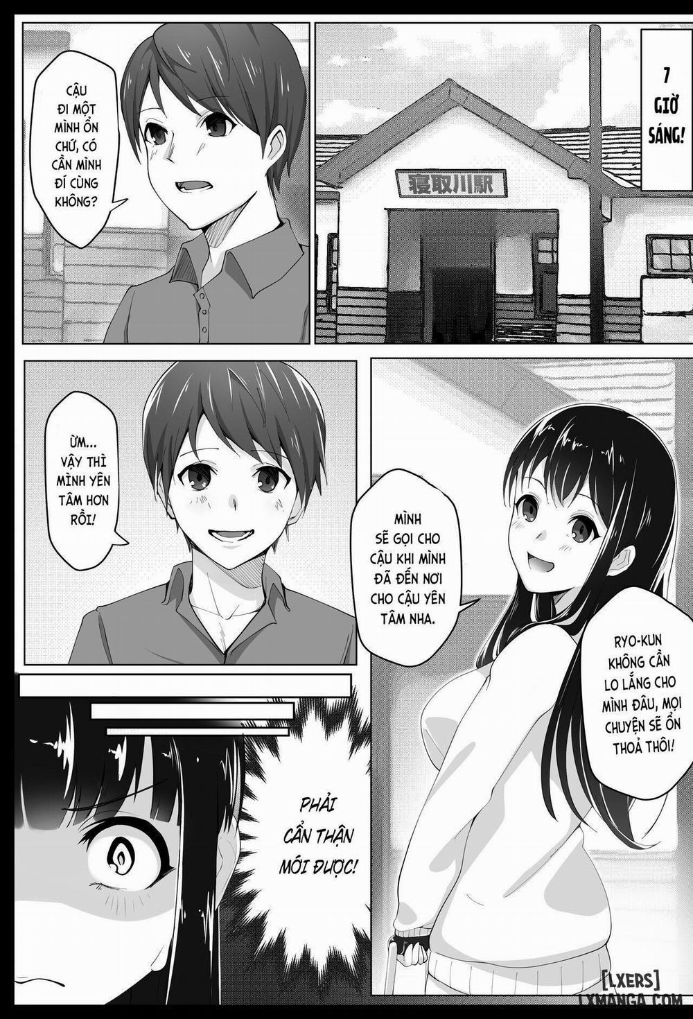 Kurokami Joukyou Shoujo to Otoko darake no Sharehouse Chương Oneshot Trang 5