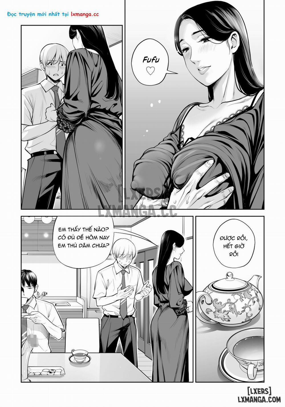 Kurokami Onna no Fudeoroshi ~Himitsu no Heya de Nakadashi Sasete Ageru wa~ Chương Oneshot Trang 36