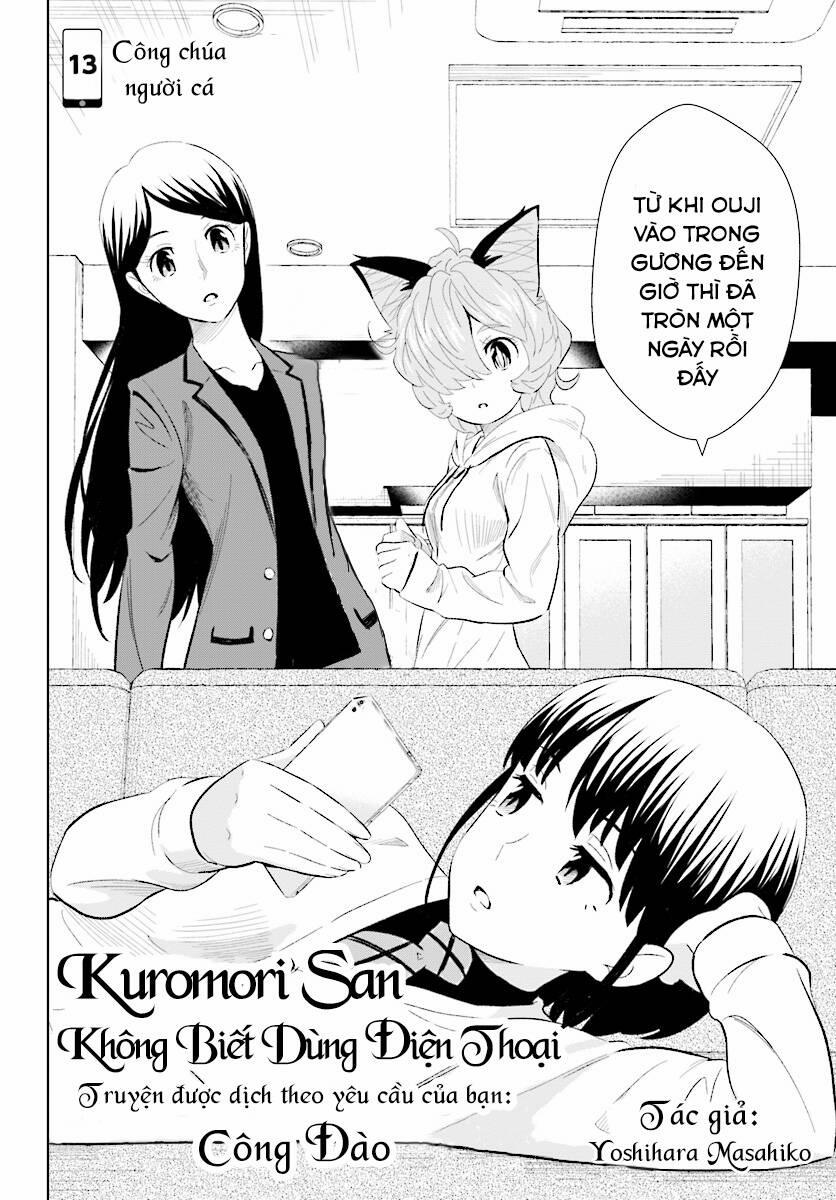 Kuromori-San Can Not Use A Smartphone Chương 13 Trang 2