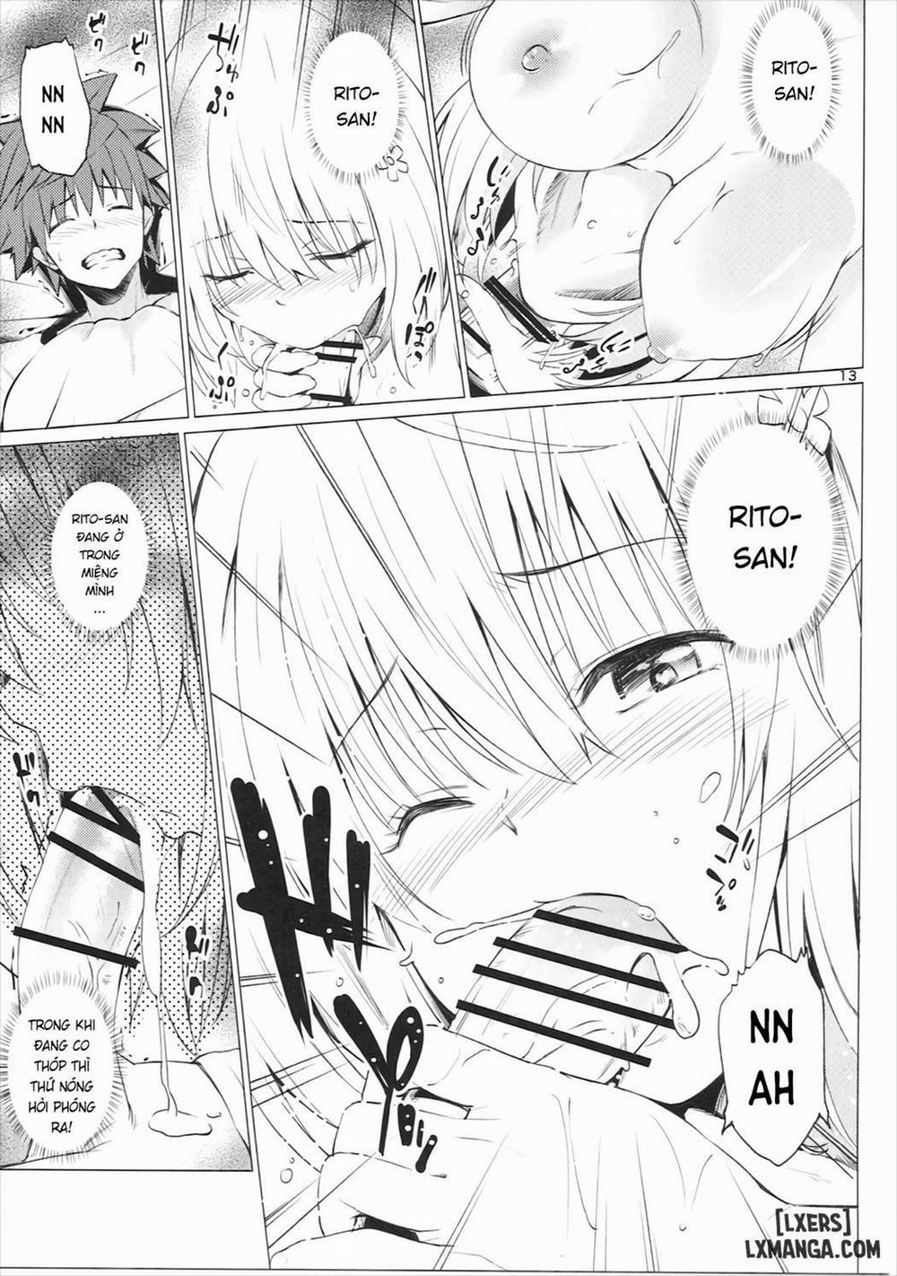 Kutsujoku Skinship Oneshot trang 11