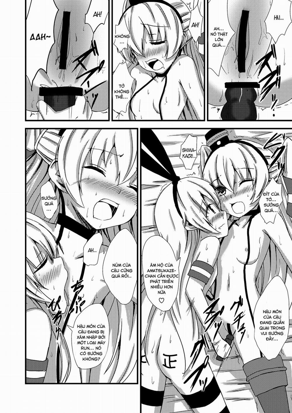 Kuubo Wo-Kyuu-chan no Shimakaze Yuri Dorei Choukyou ~3P Choukyou Hen~ (Kantai Collection) Chương Oneshot Trang 13