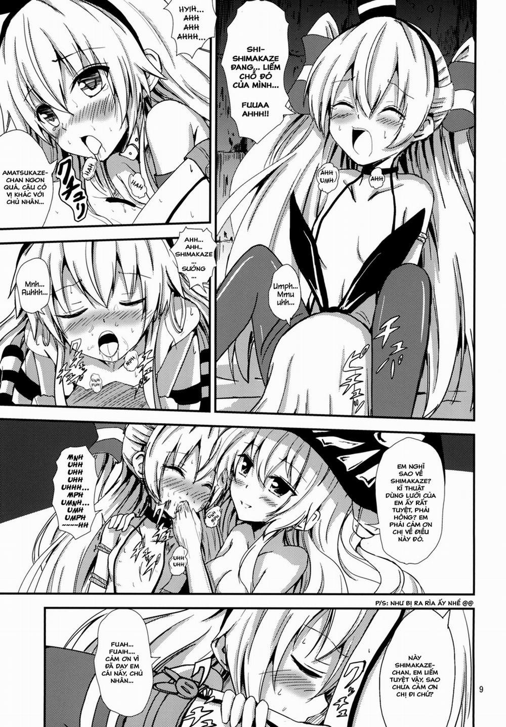 Kuubo Wo-Kyuu-chan no Shimakaze Yuri Dorei Choukyou ~Amatsukaze-chan to Issho Hen~ (Kantai Collection -KanColle-) Chương Oneshot Trang 11