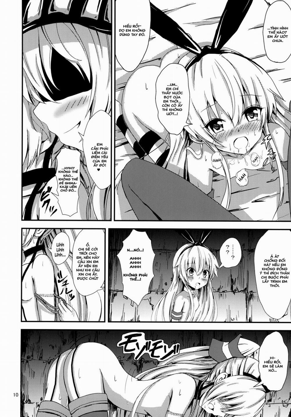 Kuubo Wo-Kyuu-chan no Shimakaze Yuri Dorei Choukyou ~Amatsukaze-chan to Issho Hen~ (Kantai Collection -KanColle-) Chương Oneshot Trang 12