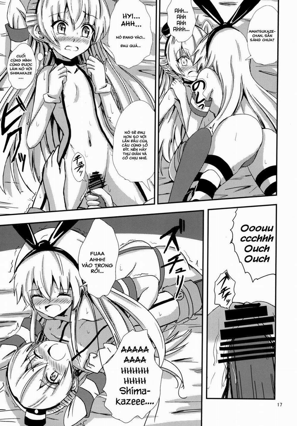 Kuubo Wo-Kyuu-chan no Shimakaze Yuri Dorei Choukyou ~Amatsukaze-chan to Issho Hen~ (Kantai Collection -KanColle-) Chương Oneshot Trang 19