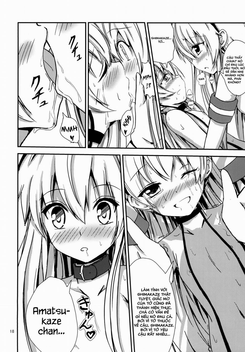 Kuubo Wo-Kyuu-chan no Shimakaze Yuri Dorei Choukyou ~Amatsukaze-chan to Issho Hen~ (Kantai Collection -KanColle-) Chương Oneshot Trang 20